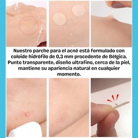 53 Parches Cubre Acne Invisibles Tratamiento Completo para Dia y Noche, Elimina Acne Granos Espinillas Absorbentes y Protectores Tecnologa...         