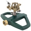 Melnor Impact Lawn Sprinkler, Metal Head & Metal Sled, Adjustable
