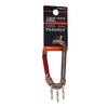 Sankyo Corporation DT-AKT-375 DBLTACT Aluminum Carabiner with Key Ring 3