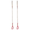 Children Adult Pull up Rings Plastic Trapeze Swing Triangular Gym