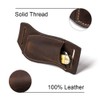 Gentlestache Leather Pocket Knife Sheaths for Belt, Folding Knife Sheath,
