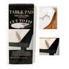 Dependable Industries inc. Essentials Felt Back Vinyl Table Pad Size