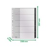 Leitz Index Folder Divider, 20 A-Z Tabs, A4, Extra Wide,