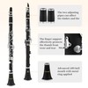 MoResolune B Flat Clarinet for Beginner, Student Clarinet Nickel-plated with