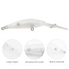 OriGlam Fishing Blanks Lures Kit Unpainted, Topwater Swimbait, Lure Blanks