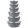 COOK WITH COLOR Stainless Steel Mixing Bowls Set - Nesting