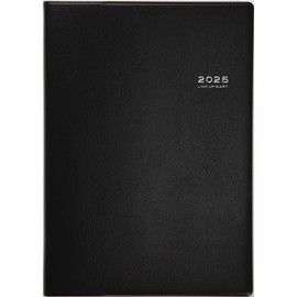Takahashi No. 911 Notebook (Begins in April 2025), A5 Weekly Desk Diary, Black