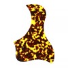 mlaval Self Stick thin acoustic guitar pickguard Style-3, Yellow/brown Tortoise