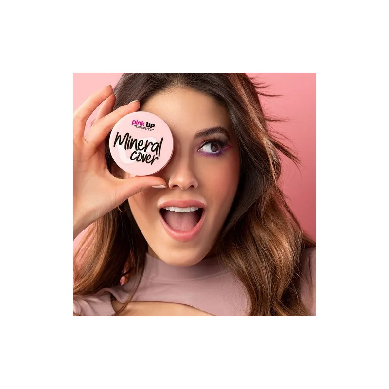 Base de Maquillaje en Polvo Pink Up Mineral Cover Tono