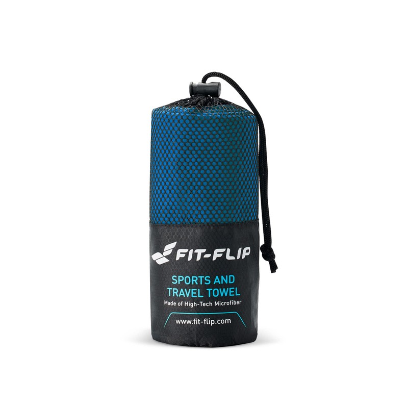 Fit-Flip Microfibre towel - compact, ultra lightweight & fast-drying microfibre