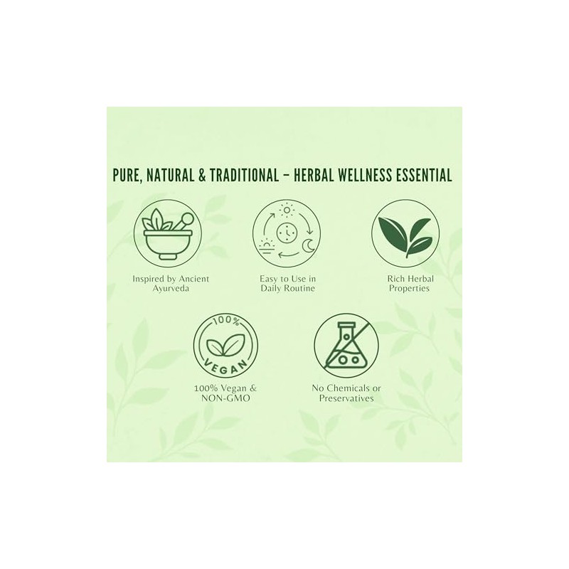 AYURVEDASHREE Henna Natural & Pura (Lawsonia Inermis) 50 Gm |
