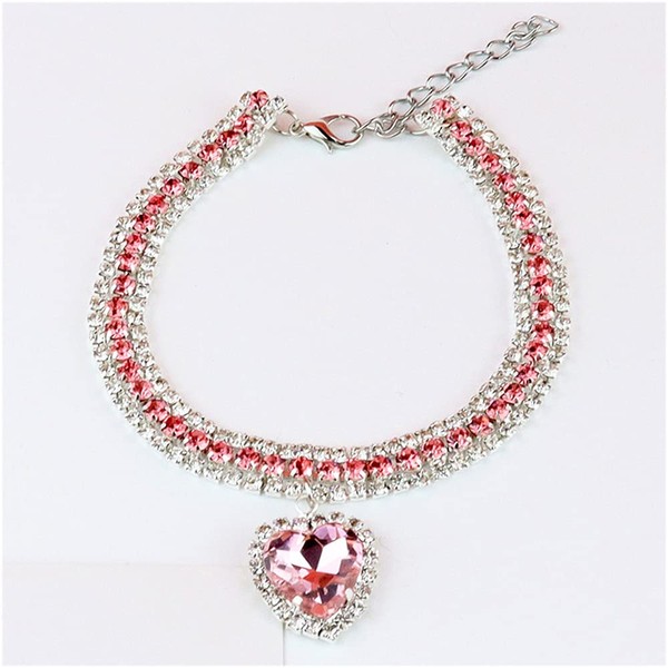 RayMinsino Pet Collar Accessories Cat and Dog Collar Love Pendant