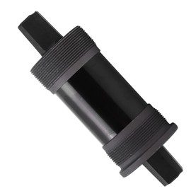 Alomejor Soporte Inferior Sellado para Bicicleta de Montaña Eje de Acero de 68 Mm con Tornillo para Manivela de Orificio Cuadrado(110,5 MM)