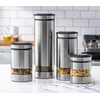 Le'raze Airtight Food Storage Container for Kitchen Counter with Window,