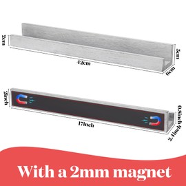 Tanlade 2 Magnetic Book Shelf for Whiteboard Magnetic Shelf Classroom Wooden Picture Ledge Floating Shelves for Wall Fridge Bedroom Bathroom Kid Room Office