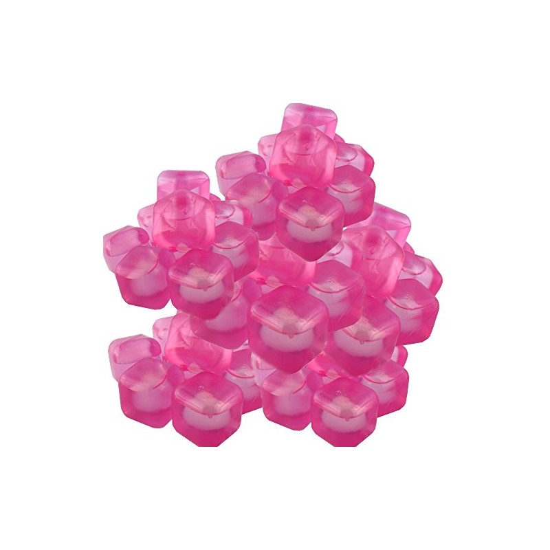 Trends4Ever 50 Reusable Ice Cubes for Parties - Ice Cube