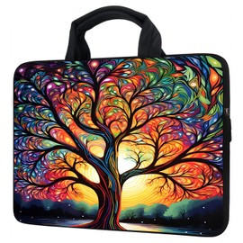 GHJTFC 15 Inch Laptop Sleeve Carrying Bag Neoprene Sleeve Tote Tablet Cover Notebook Briefcase Bag with Handle (GHFC-032)