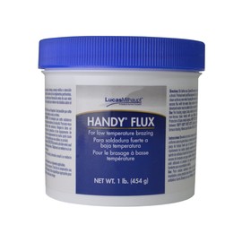 Handy Flux - 1 Lb Jar General Purpose Jewelry Making Metal Brazing Soldering Flux