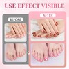 12 Colors Nail Art Pens, 0.5mm Fine Tip 3D Acrylic