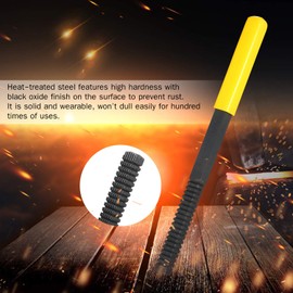 Jadeshay Hand Metal File Thread Repair Recovery File Teeth Correction Metric Hardware Mini DIY Tools