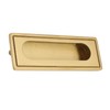 Brass Recessed Furniture Handle Kitchen Cupboard Cabinet Wardrobe Drawer Pulls