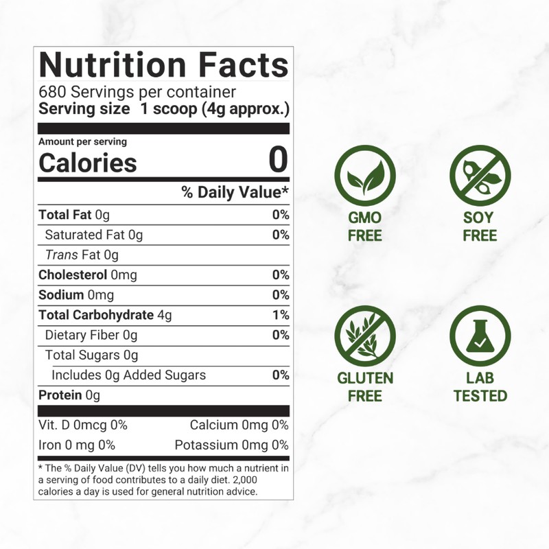 Allulose Sweetener 6 Pounds – Natural Sugar Substitutes, No Aftertaste