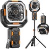 OGERY Camping Fan, Portable Fan with Adjustable Height Stand, 20000mAh