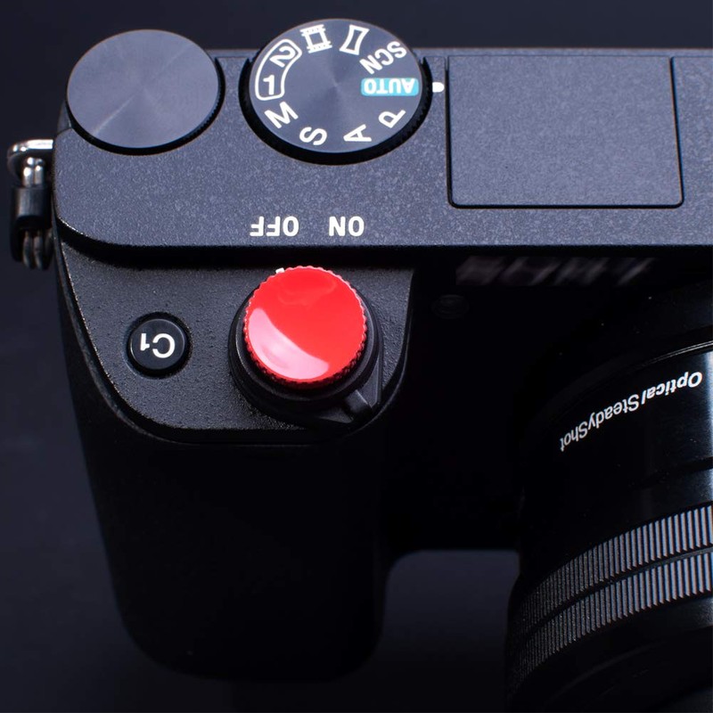 VKO Camera Soft Release Shutter Button Cap Compatible with Fuji