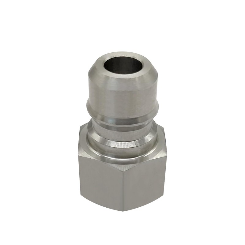 Beduan Pressure Washer Fitting Stainless Steel 1/2 NPT (Threaded Dia.