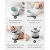 HOME DECOR Ceramic Butter Crock, French Butter Crock for Counter,