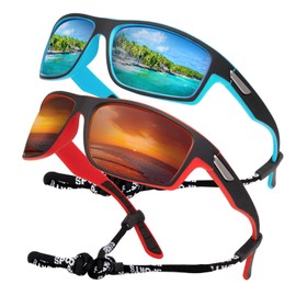 SKYWAY Polarised Sunglasses Men Sports Glasses Cycling Glasses Men Women for Baseball Running Cycling Fishing Golf UV400 Protection Sunglasses