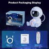 Astronaut Galaxy Projector, Star Projector with 8 Nebula Modes, 360°