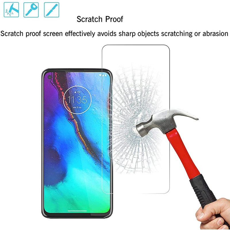 Futanwei Screen Protector for CONSUMER CELLULAR IRIS CONNECT 2, 9H