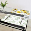 Style Decor W2904400 Laminated Placemats, Stylish, Set of 2, Waterproof,