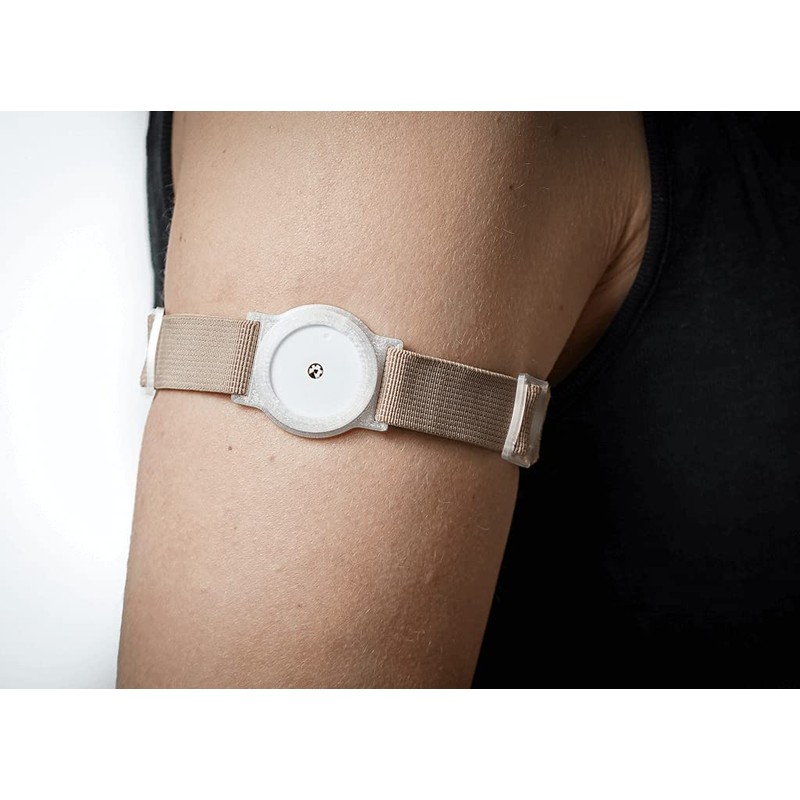 DiaBrothers Freestyle Libre 2 Fixation Strap Holder with Adjustable Bracelet