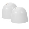 ABOOFAN 3sets Ceiling Fan Accessories Plastic Fan Bottom Canopy Ceiling