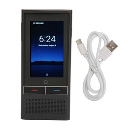 Language Translator Device 138 Languages 3.1 Inch Touchscreen Image Translation AI Voice Translator for Travel Business Black
