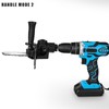 Electric Drill to Electric Saw Adapter Conversion Head Portable Chainsaw