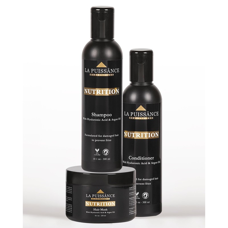 LA PUISSANCE Champú, Acondicionador Y Mascarilla Capilar Con Aceite De