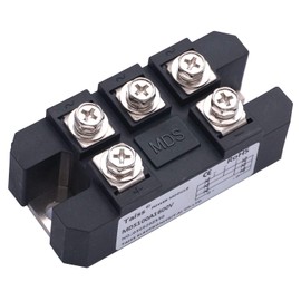 Taiss Bridge Rectifier 100A 1600V 5 Terminals 3 Phase Diode Module rectifier MDS-100A