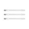 RED DRAGON Hip-Grip Aluminium Medium White Dart Stems (Shafts) -