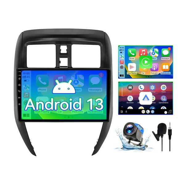 OSEMALL Android 13 Car Stereo Radio Compatible with Nissan Versa