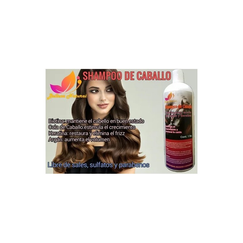 Shampoo De Cola De Caballo