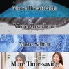 YoulerTex - Toalla de microfibra para el pelo para mujer,