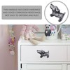 TEHAUX 1 Set Drawer Handle, Cute Dog Knobs with Screw