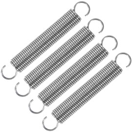 GUNGY Tension Springs with Hooks Stainless Steel Tension Spring 65 mm Outer Diameter 10 mm Wire Diameter 1.1 mm Maximum Tensile Force 2.37 kg 1.1 x 10 x 65 mm Pack of 4