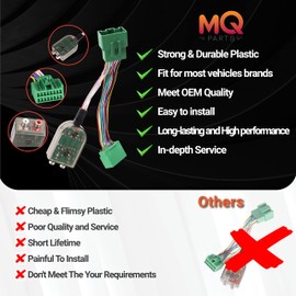 MQparts New 71-2107 Add an Amp Amplifier Radio Adapter Interface Compatible with GM Vehicles Camaro Chevy Silverado Colorado GMC Canyon Yukon Sierra 1500 2500HD 3500HD