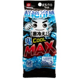Gekikyo-kun Body Cool Sheet, Transcendent Cooling Sensation, Demon Cool, MAX Type (20 Sheets x 2 P), Mint Scent/Firmly Indulge Mesh Sheet
