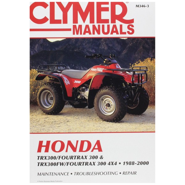 Clymer M3463 Repair Manual, Black