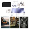 Rustproof Lock Set Stainless Steel Hanging Lock with Keys Outdoor